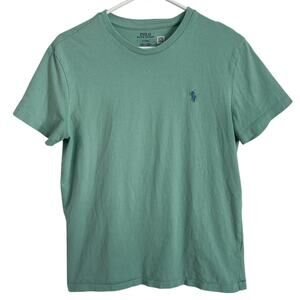 Polo Ralph Lauren Men's Classic-Fit Crewneck T-Shirt - Light Green Size Medium